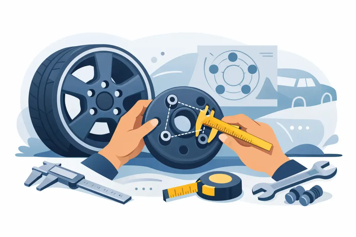 How to Measure a Bolt Pattern the Easy Way
