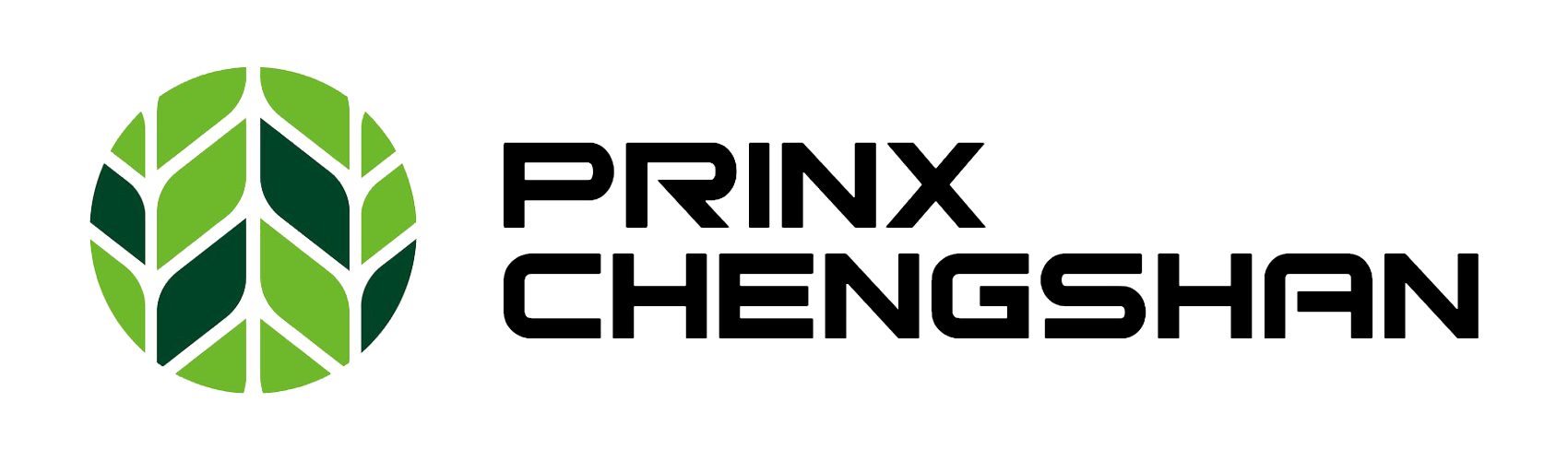 Logo Prinx Chengshan — marque de pneus Chine fondée/originée en 1976 racines Chengshan