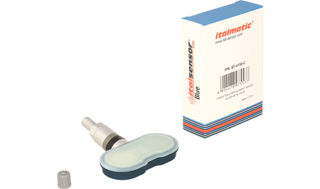 Capteur TPMS Bluetooth pour Tesla — Ital-Sensor BT-4150, valve métal