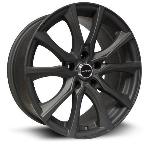 18X8 po. 5X114.3 mm Noir Mat +42 mm / 73.1 mm 