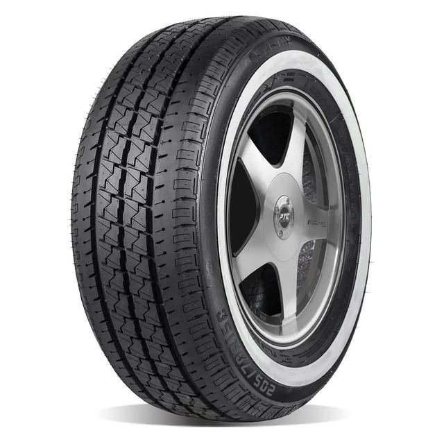 Neumático 205R14 Hanmix Grandrank Lt2 Flanc Blanc