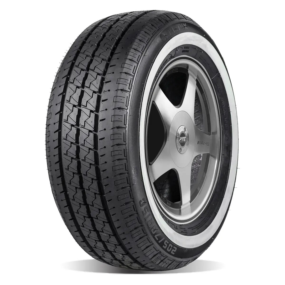 215/70R15C Hanmix Grandrank LT2 109/107R flanc blanc