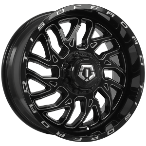 TIS Wheels 544.0 20x9.0 Noir lustre - Rebord usine