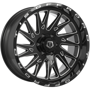 TIS Wheels 547.0 20x10.0 Noir lustre - Rebord usine