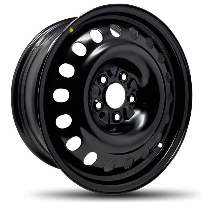 17X7 po. 5X114.3 mm Noir Régulier 