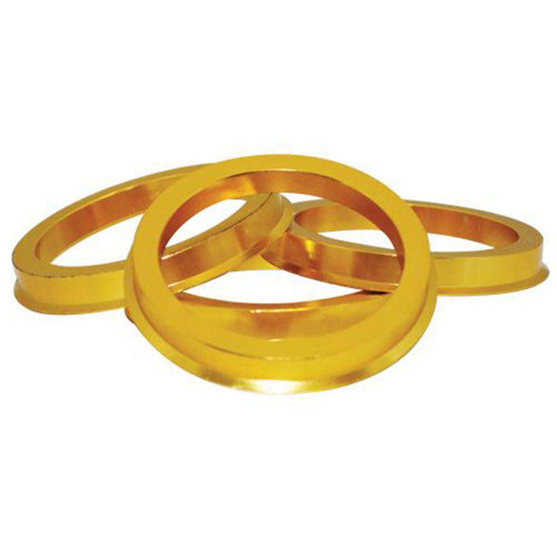 (PAQUET DE 4) BAGUE DE CENTRAGE EN ALUMINIUM 125/121.00 MM