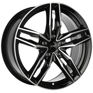 DAI Wheels MODA 17x7.5 Noir lustre - Facade machinee