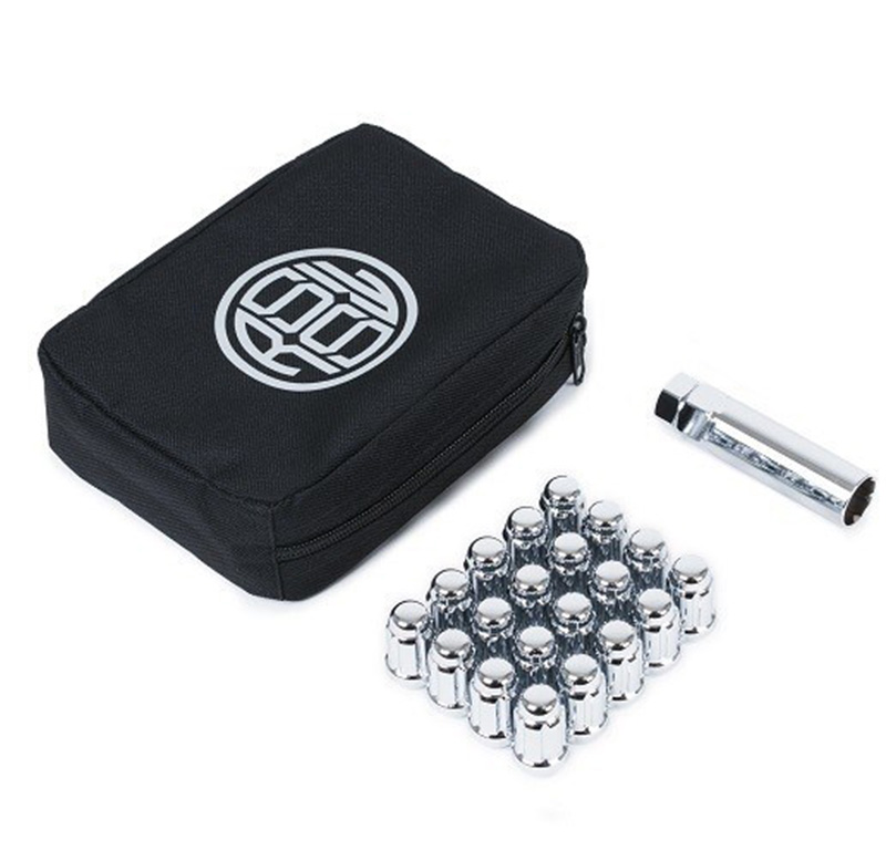 KIT D'INSTALLATION : 1/2X20 SPLINE - CHROME (20)