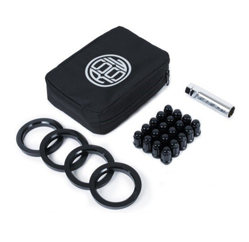 KIT D'INSTALLATION : M12X1.25 67/56MM - NOIR