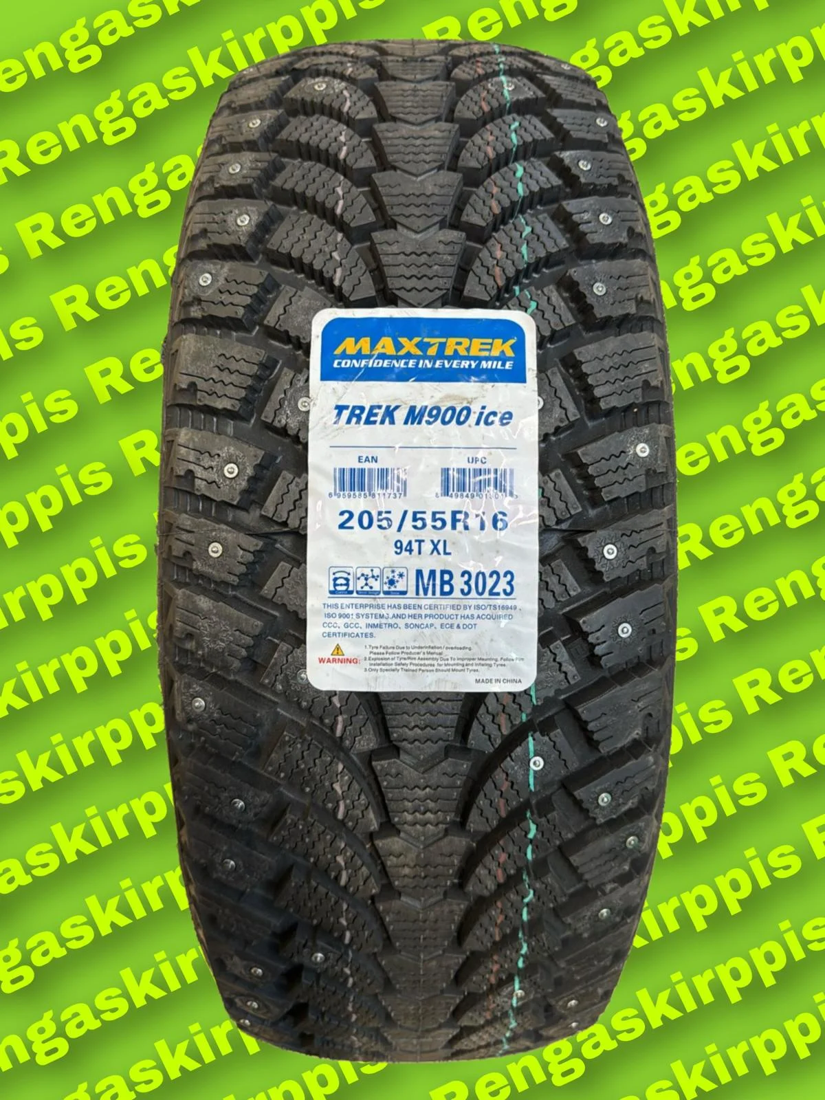 185/65R14 86T MAXTREK TREK M900 ice