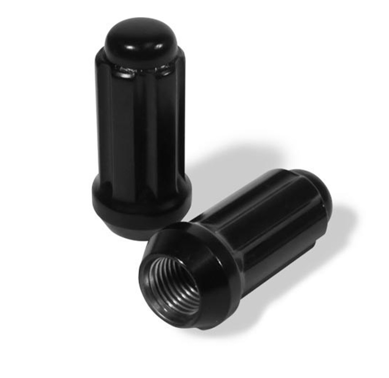 ECROUS CANELES M14X2.0 LONG NOIR