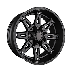 20X10 po. 6X135 mm  / 139.70 Noir Mat --12 mm / 106.1 mm 