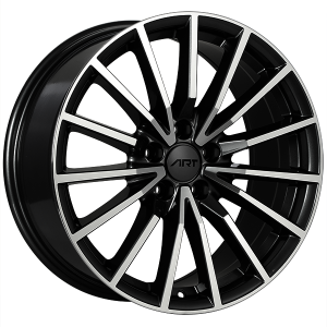 ART Replica REPLICA 128 18x8.0 Noir lustre - Facade machinee