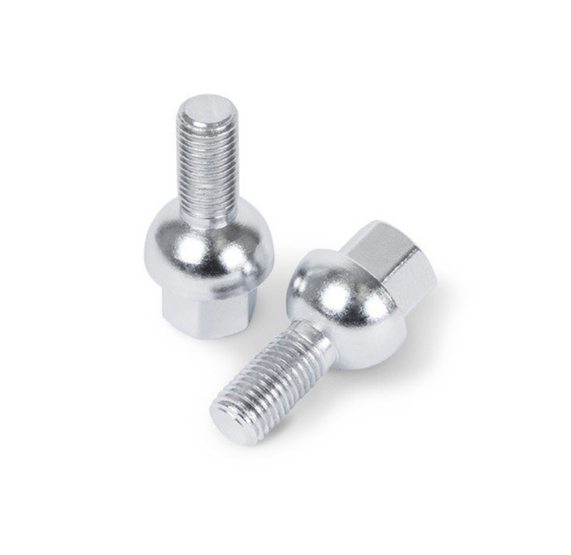 BOULON (STUD BALL) 12X1.50 T:40MM H:17MM - CHROME