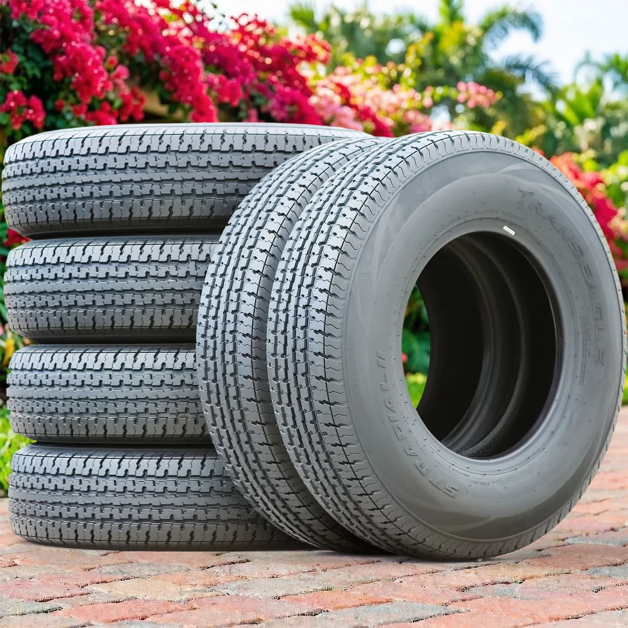 225/70R19.5 TRANSEAGLE TRE01 (STEER/TRAILER) 128/126M 14PR