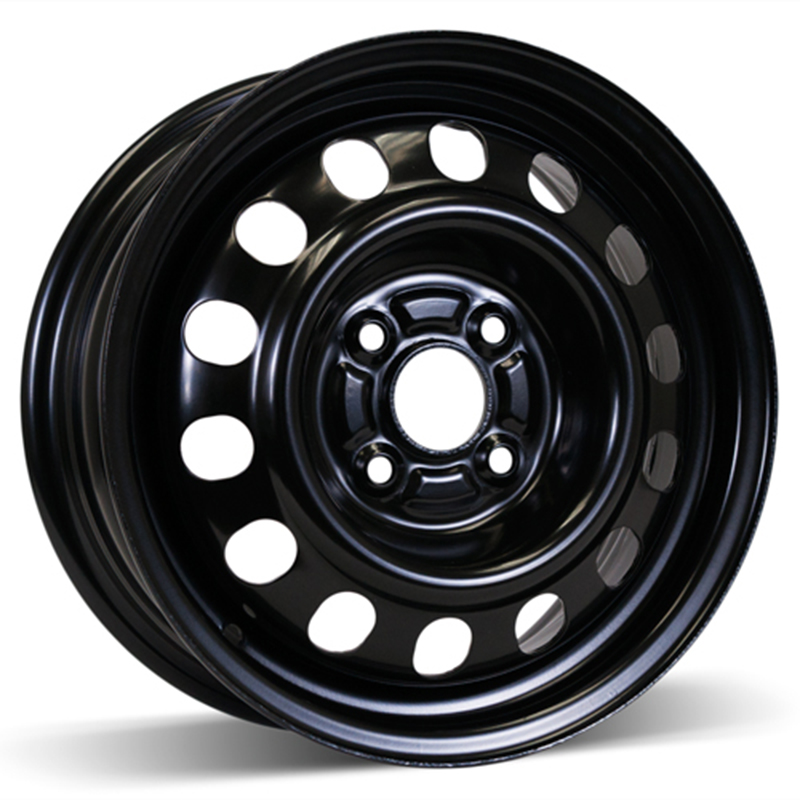 14X5.5 po. 4X100 mm Noir Régulier +44.5 mm / 59.1 mm 