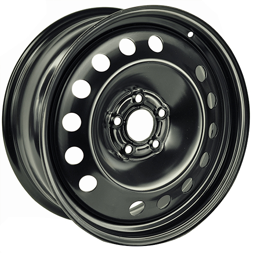 17X7.5 po. 5X108 mm Noir Régulier +52.5 mm / 63.4 mm 