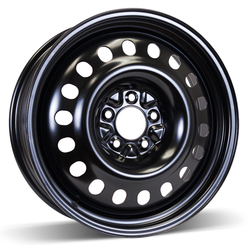 18X6.5 po. 5X115 mm Noir Régulier +40 mm / 0.0 mm 