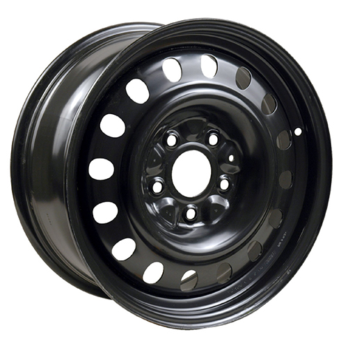 17X6.5 po. 5X127 mm Noir Régulier +40 mm / 71.5 mm 