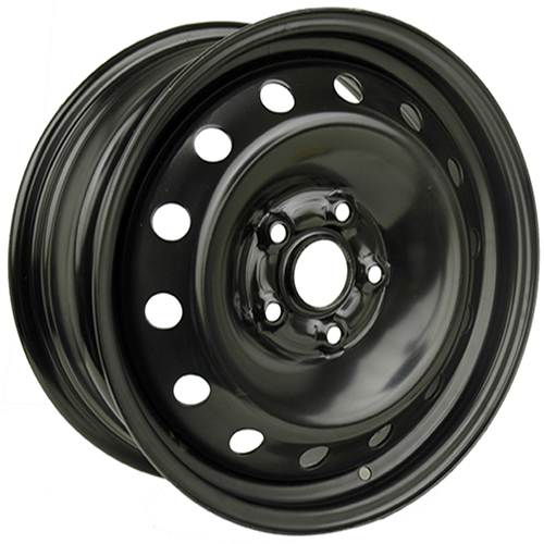 17X6.5 po. 5X112 mm Noir Régulier +50 mm / 57.1 mm 