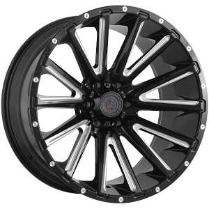 Forged Wheels XR110 22x10.0 Noir lustre - Rebord usine
