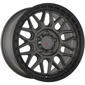 XR11 18x9.0 Gris Satin - Contour noir