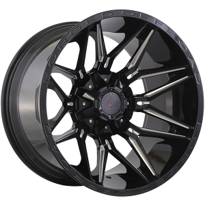 Forged Wheels XR111 20x10.0 Noir lustre - Rebord usine