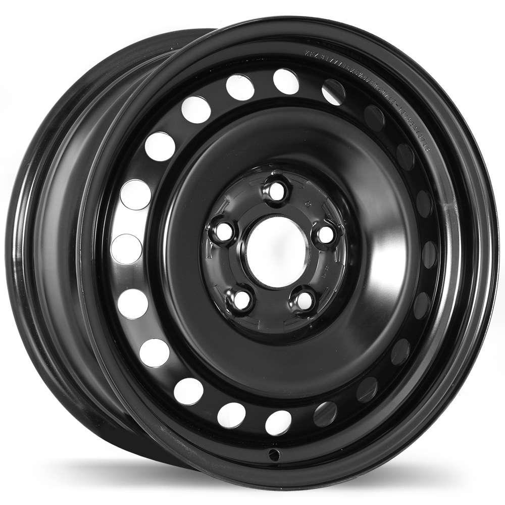 Steel / Acier Traditional / Traditionnel 16x6.5" 5x114.3 Black