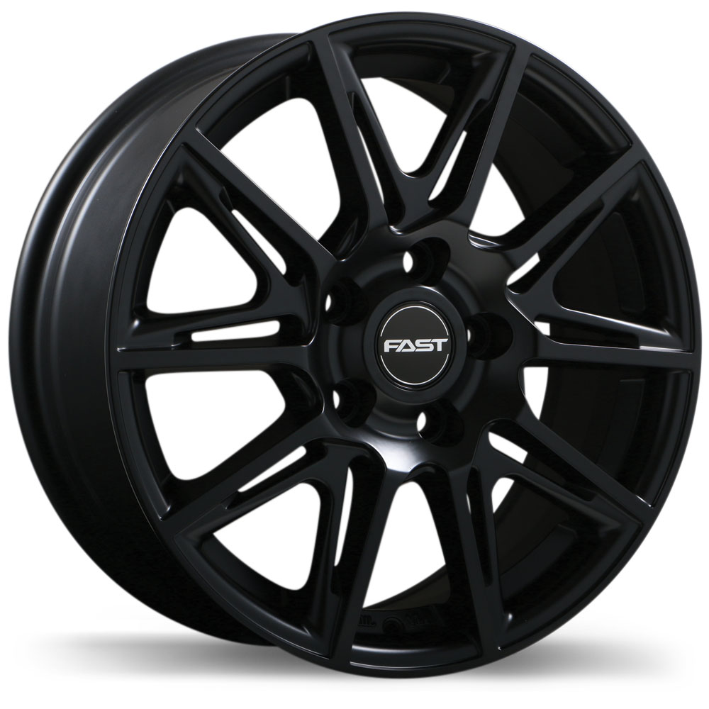 Fast Wheels Switch 16x6.5" 5x114.3 Satin Black