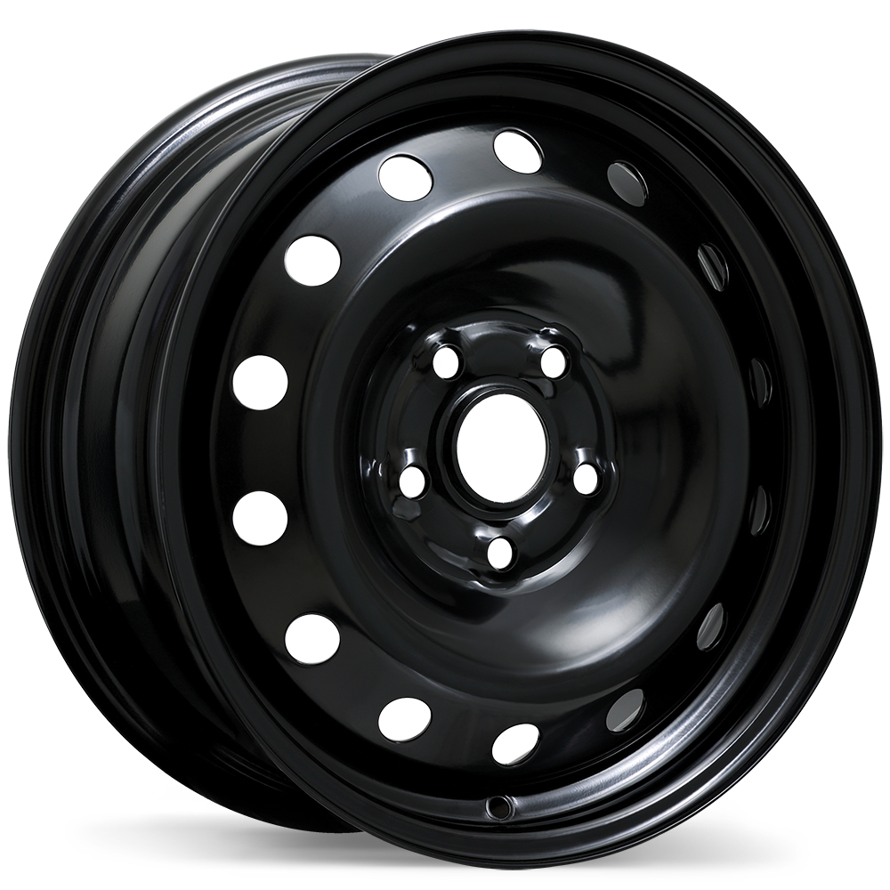 Steel / Acier Traditional / Traditionnel 16x6.5" 5x112 Black