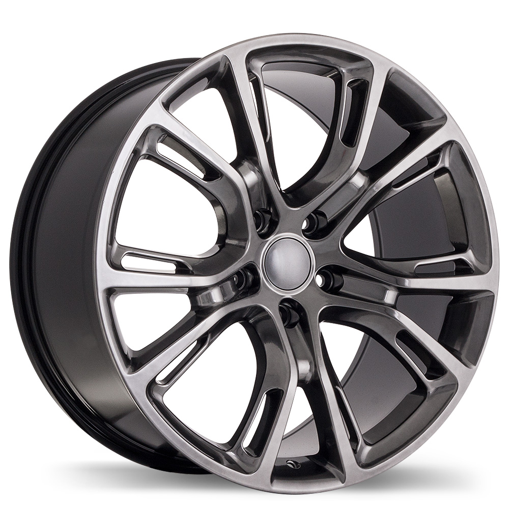 Replika R148B 20x9.0" 5x127 Dark Hyper Silver