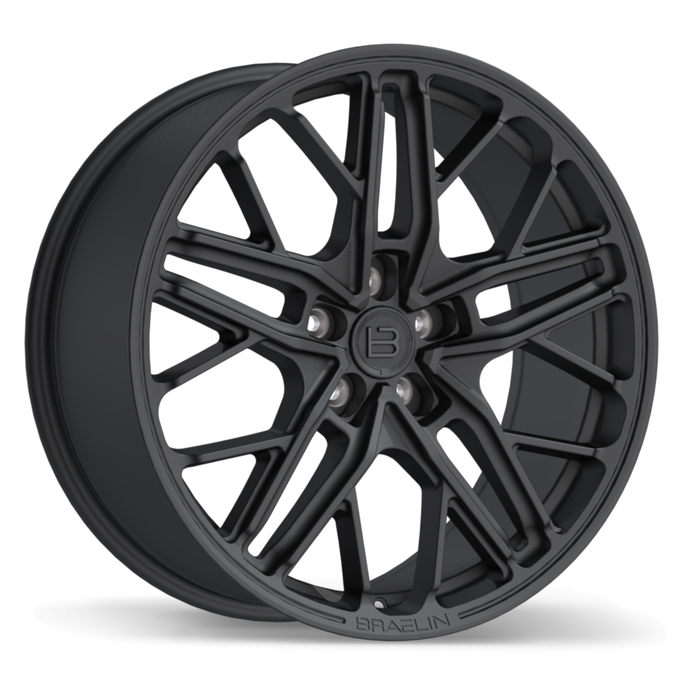 Braelin BR17A 20x9.0" 5x128 Matte Graphite