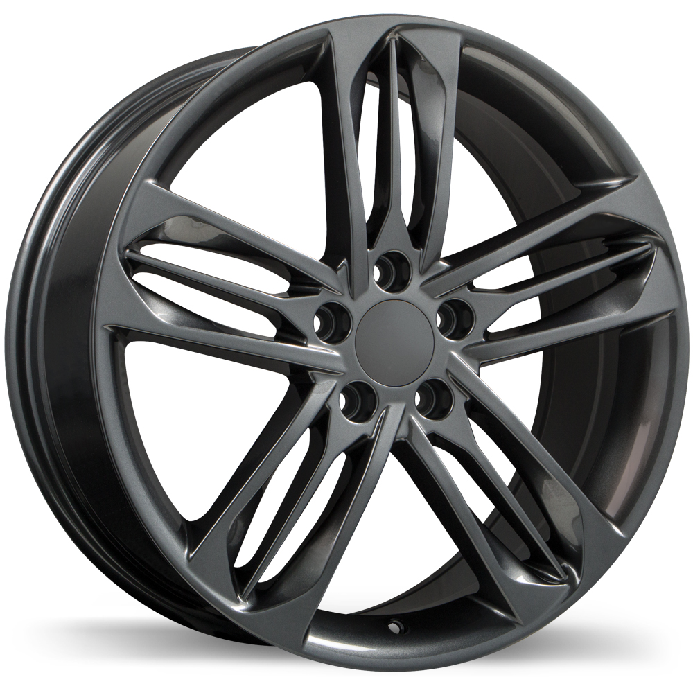 Replika R242 19x8.0" 5x114.3 Gloss Gunmetal