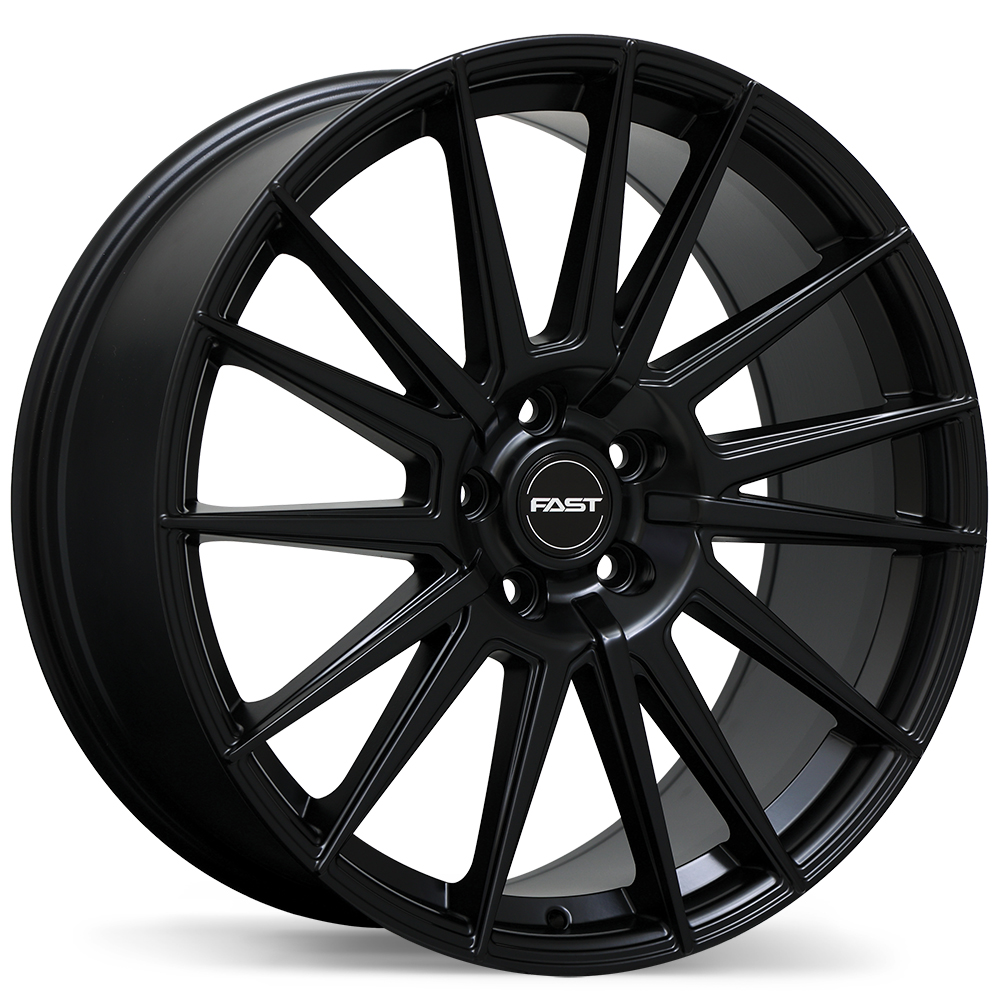 Fast Wheels Tempest 19x8.5" 5x114.3 Satin Black