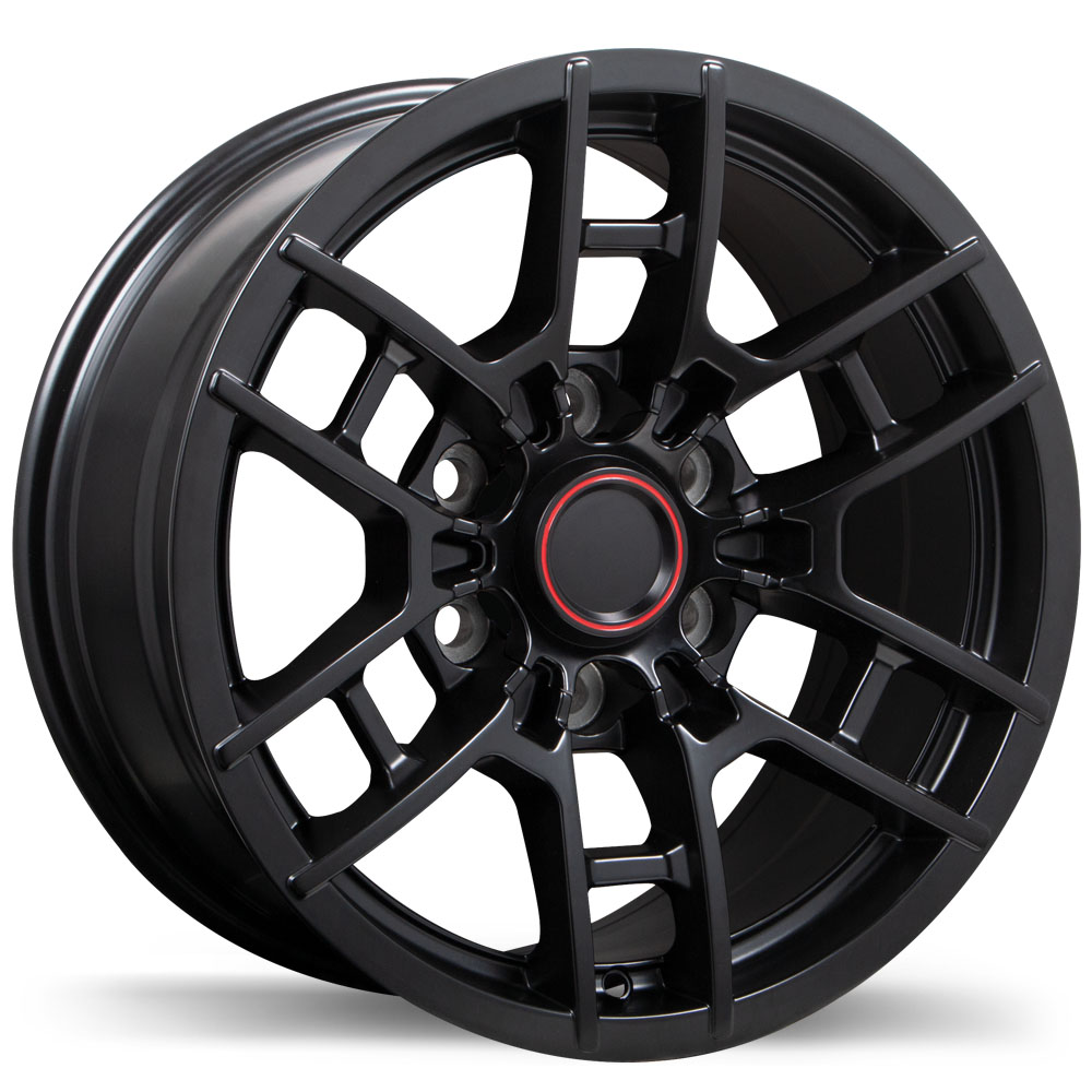 Replika R258 17x8.0" 6x139.7 Satin Black