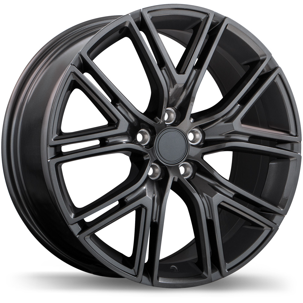 Replika R222 18x8.0" 5x108 Gloss Gunmetal
