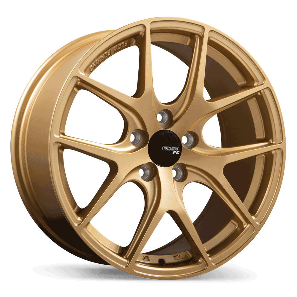 Fast Wheels FC04 17x8.0" 5x115 Gold