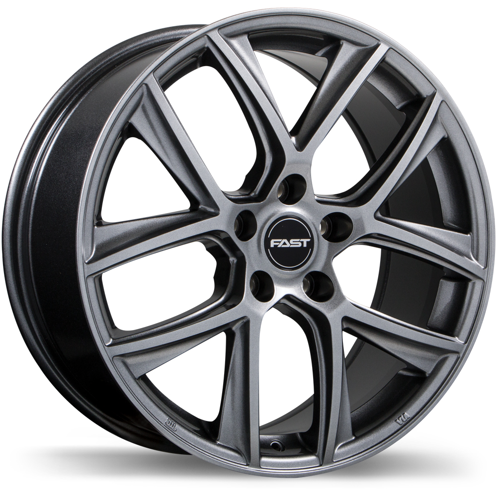 Fast Wheels Tactic 16x6.5" 5x114.3 Titanium