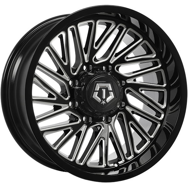 TIS Wheels 553 20x10.0 20x10.0/8x180 Noir lustré - Rebord usiné