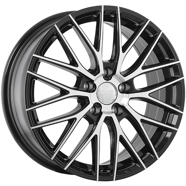 Wheels RENNSPORT 17x7.0 5x114.3 Noir lustré - Façade machinée