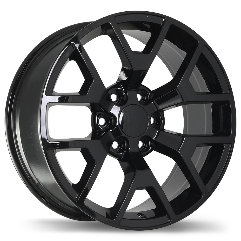 Replika R162B 20x9.0" 6x139.7 Gloss Black