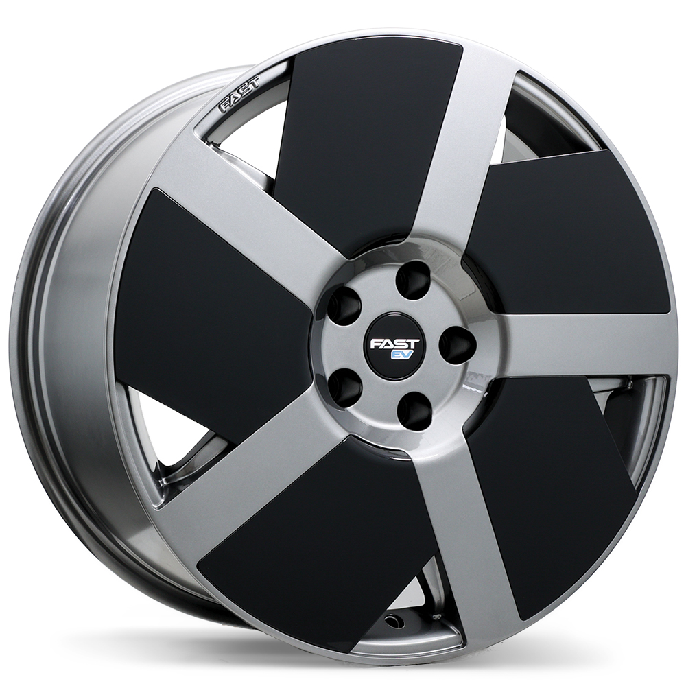 Fast Wheels EV06 19x8.0" 5x108 Gloss Grey