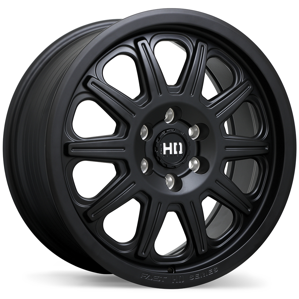 Fast HD Fury 18x8.0" 6x120 Satin Black
