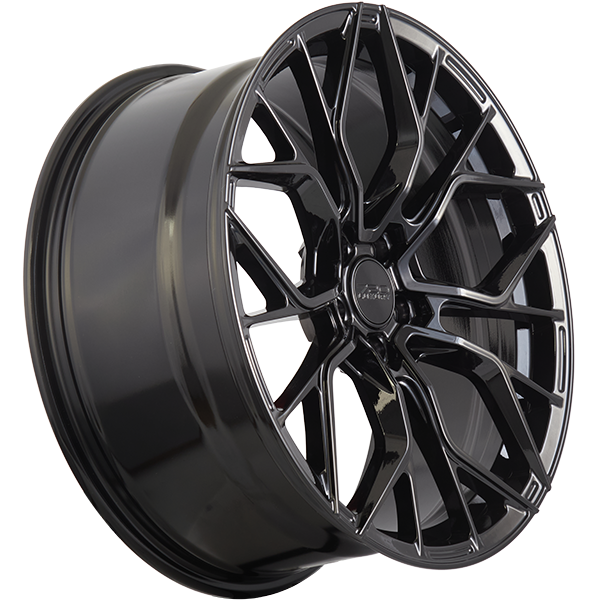 720 Luxury LX4 20x9.0 5x108 Noir lustré — 2