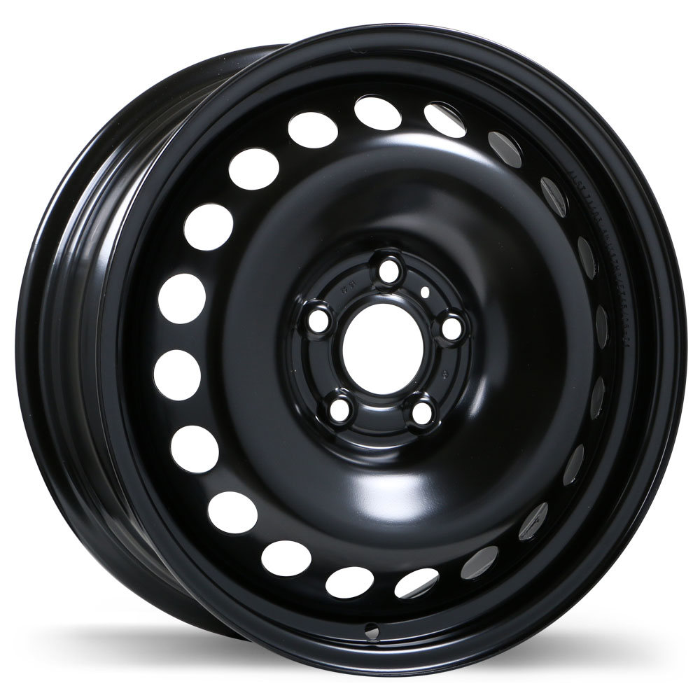Steel / Acier Traditional / Traditionnel 17x6.5" 5x114.3 Black