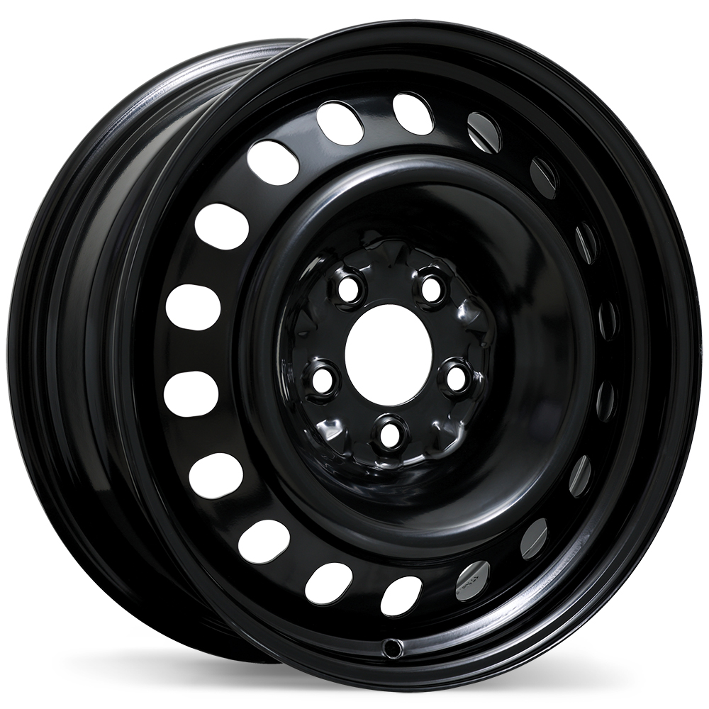 Steel / Acier Traditional / Traditionnel 17x6.5" 5x114.3 Black