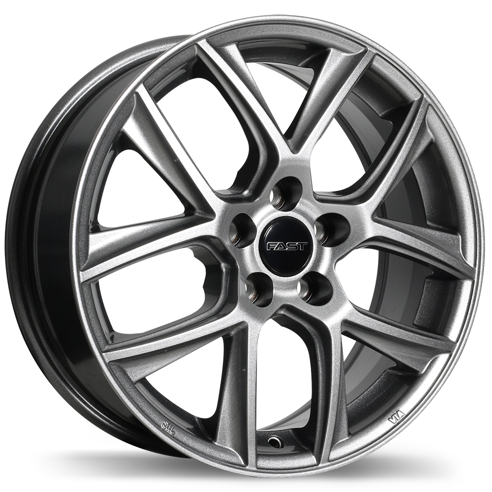 Fast Wheels Tactic 16x6.5" 5x100 Titanium