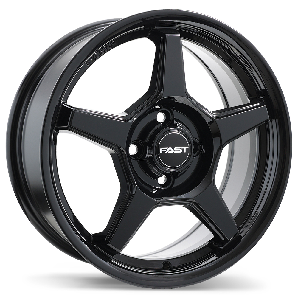 Fast Wheels Flair 16x6.5" 4x100 Gloss Black