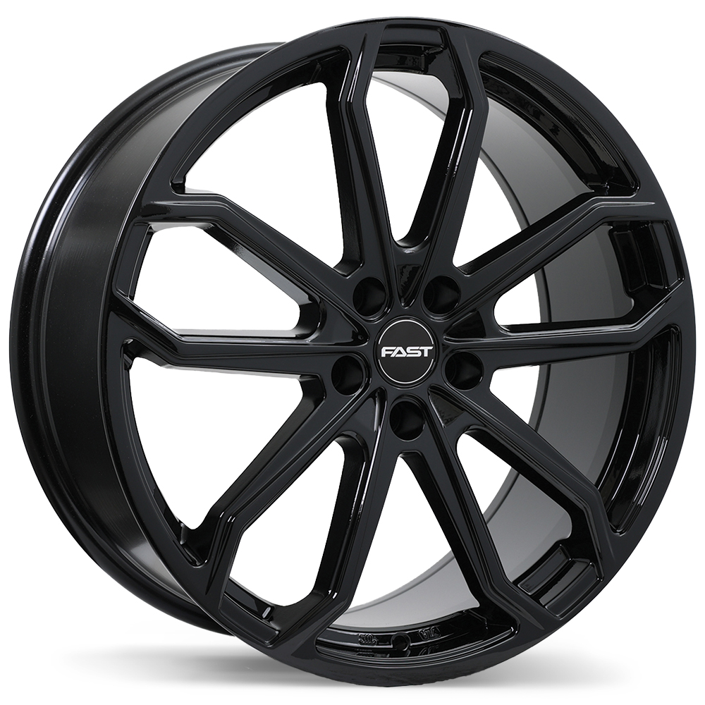 Fast Wheels Impression 19x8.5" 5x114.3 Gloss Black