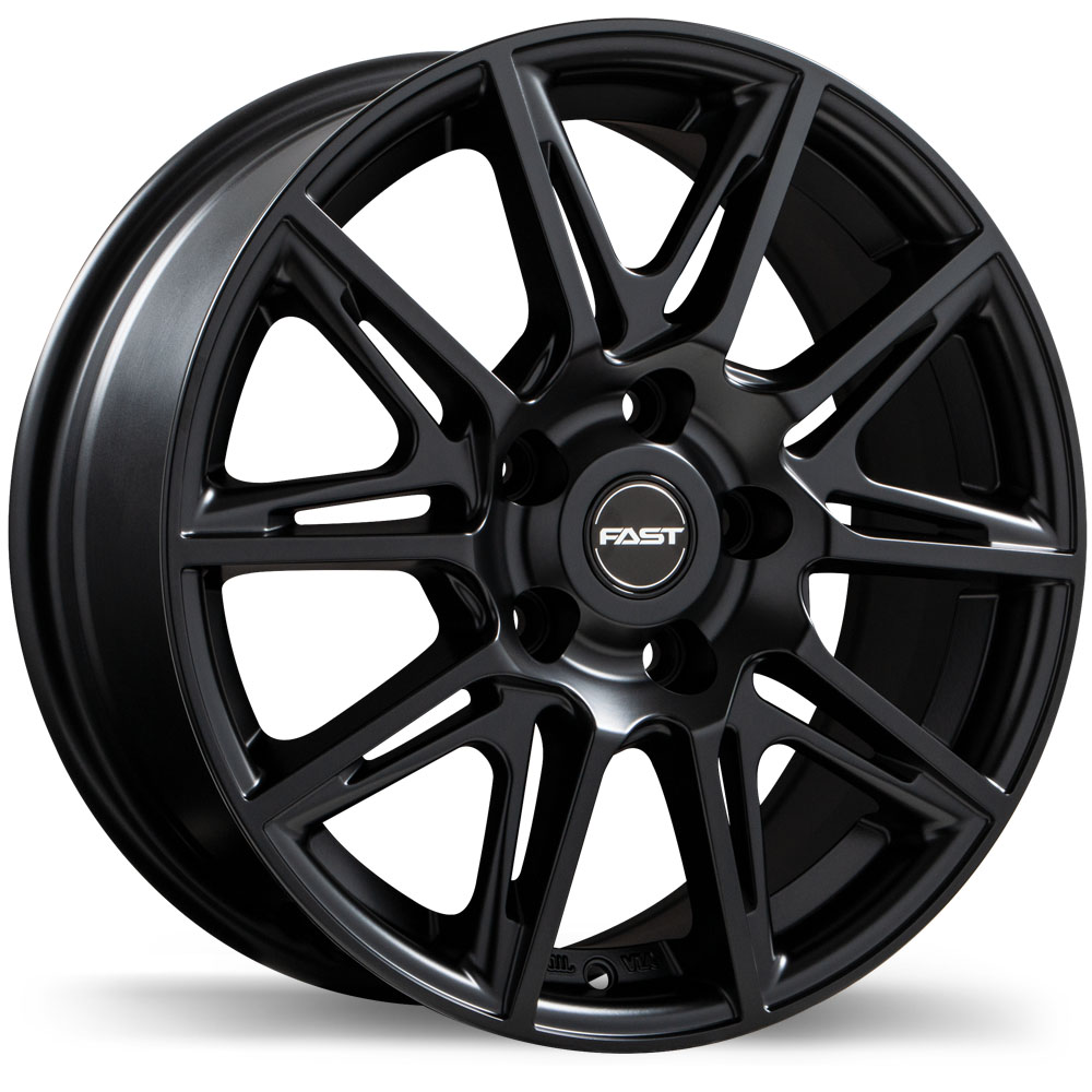 Fast Wheels Switch 16x6.5" 5x114.3 Satin Black